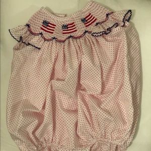 American Flag Baby Bubble